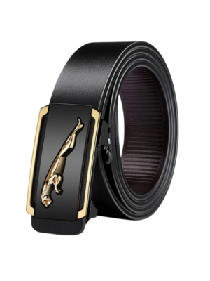 Casual Men Evening Synthetic Belt - Black